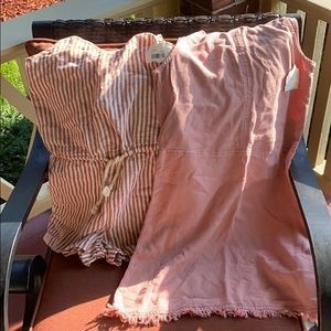 Altar’d State dress and romper-NWT